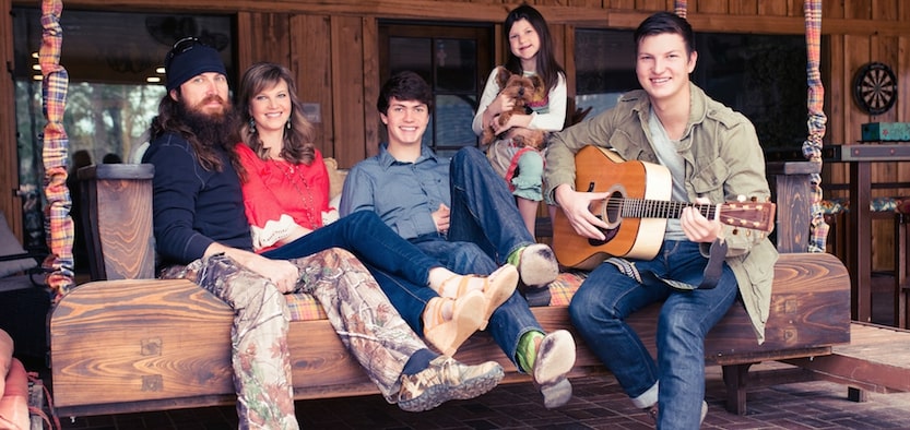 jase and missy robertson family