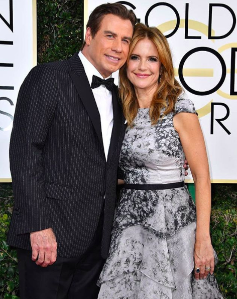 john travolta, kelly preston