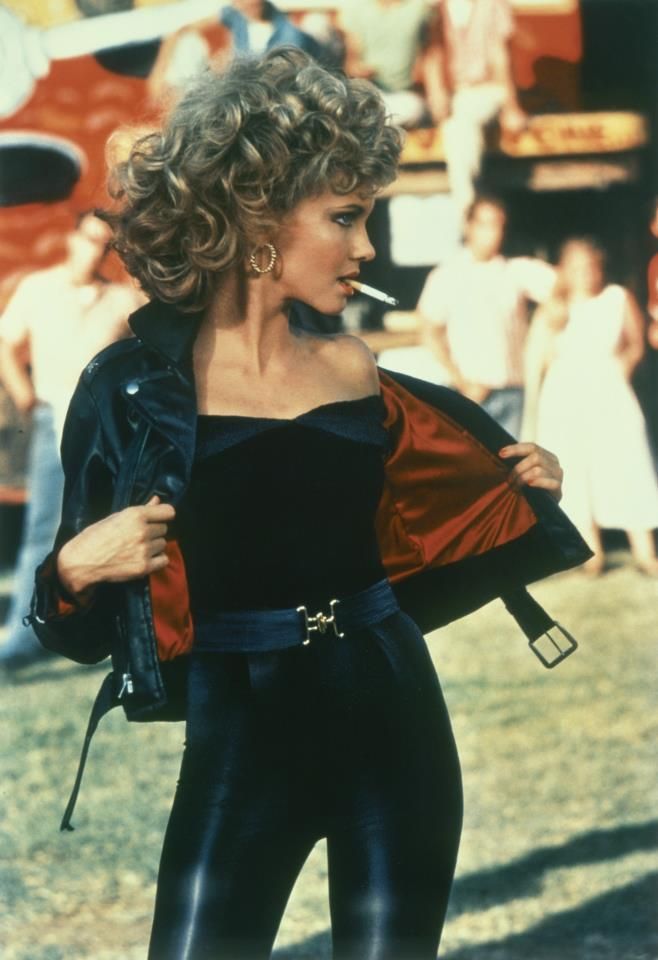 olivia newton-john bad sandy grease outfit