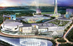 A rendering of the American Dream Mall in FL