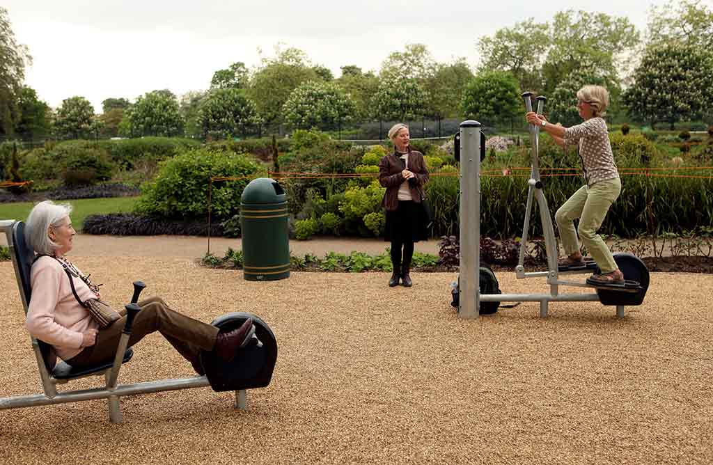 playground for elderly boosts activity and decreases loneliness