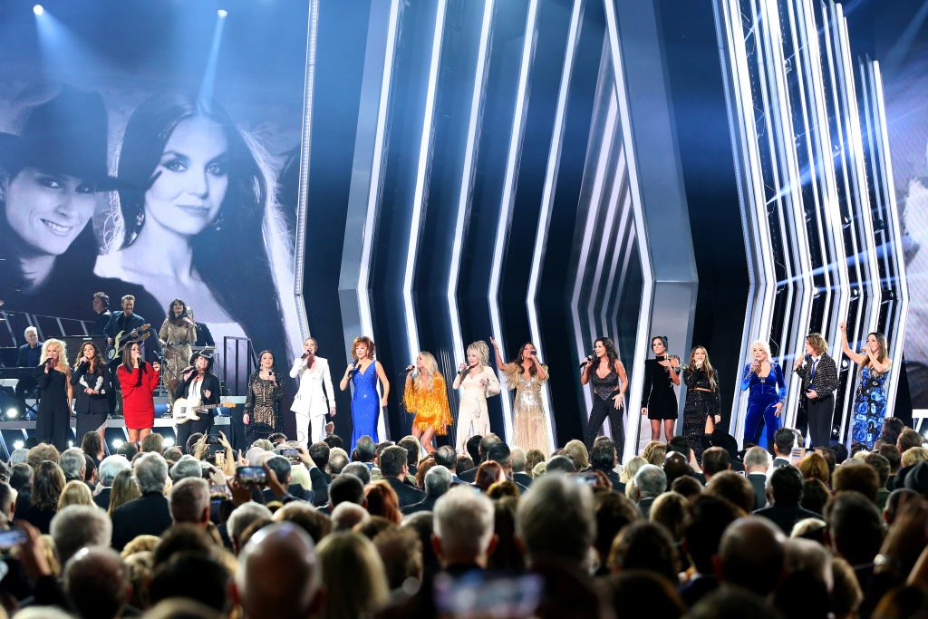 The star studied CMA Awards Opening Musicians Captured On Stage