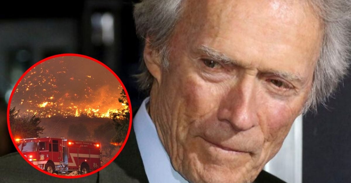 Clint Eastwood Refuses To Evacuate California Wildfires So He Can Finish His Work