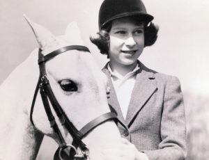 Ever since receiving a Shetland pony named Peggy, Elizabeth II loved horses