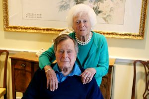 George H.W. Bush and Barbara Bush