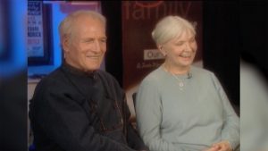 Paul Newman and Joanne Woodward later