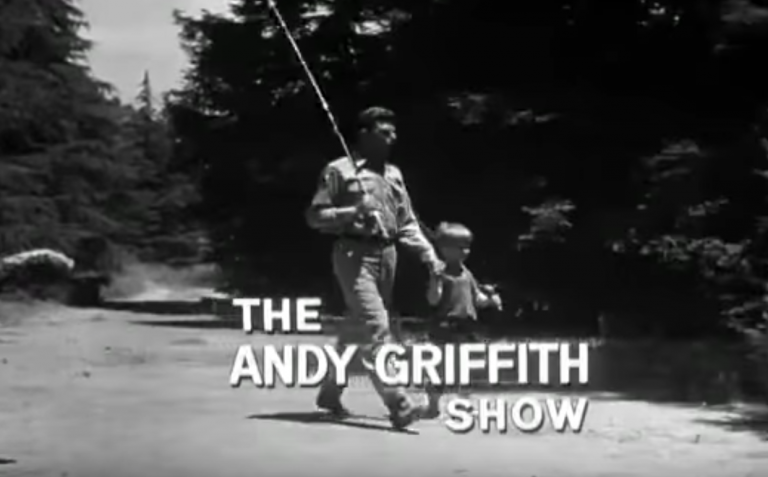 the andy griffith show theme song actually had lyrics