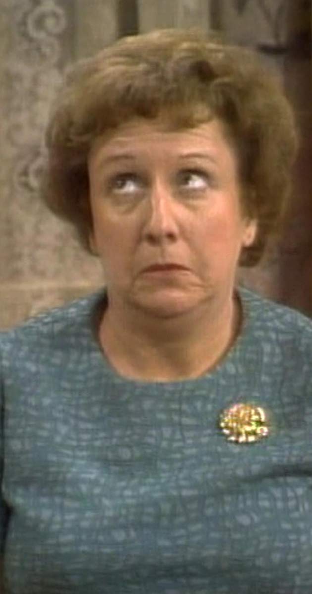 edith bunker all in the family rolling eyes 