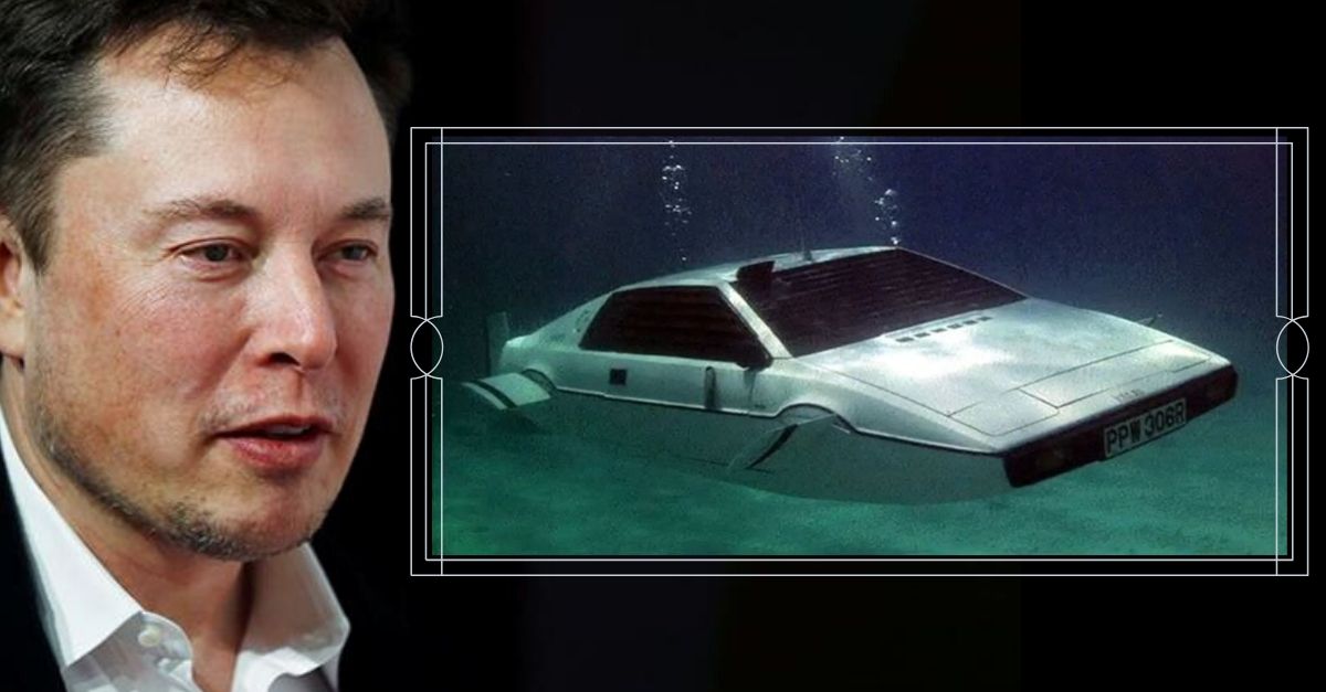 A couple found an abandoned Bond car that was then bought by Elon Musk