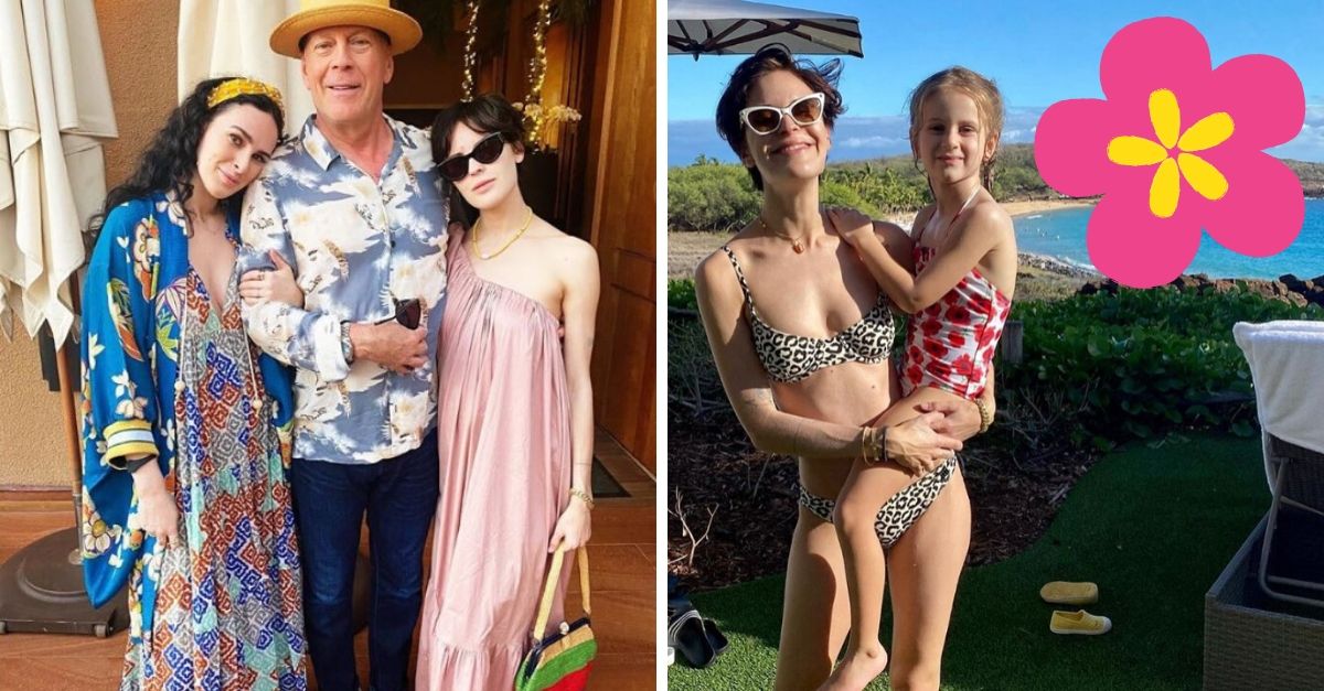 Bruce Willis took a vacation with his girls in Hawaii