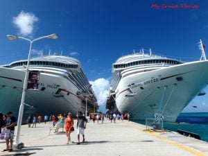 Crew members need breaks too and get them on port days