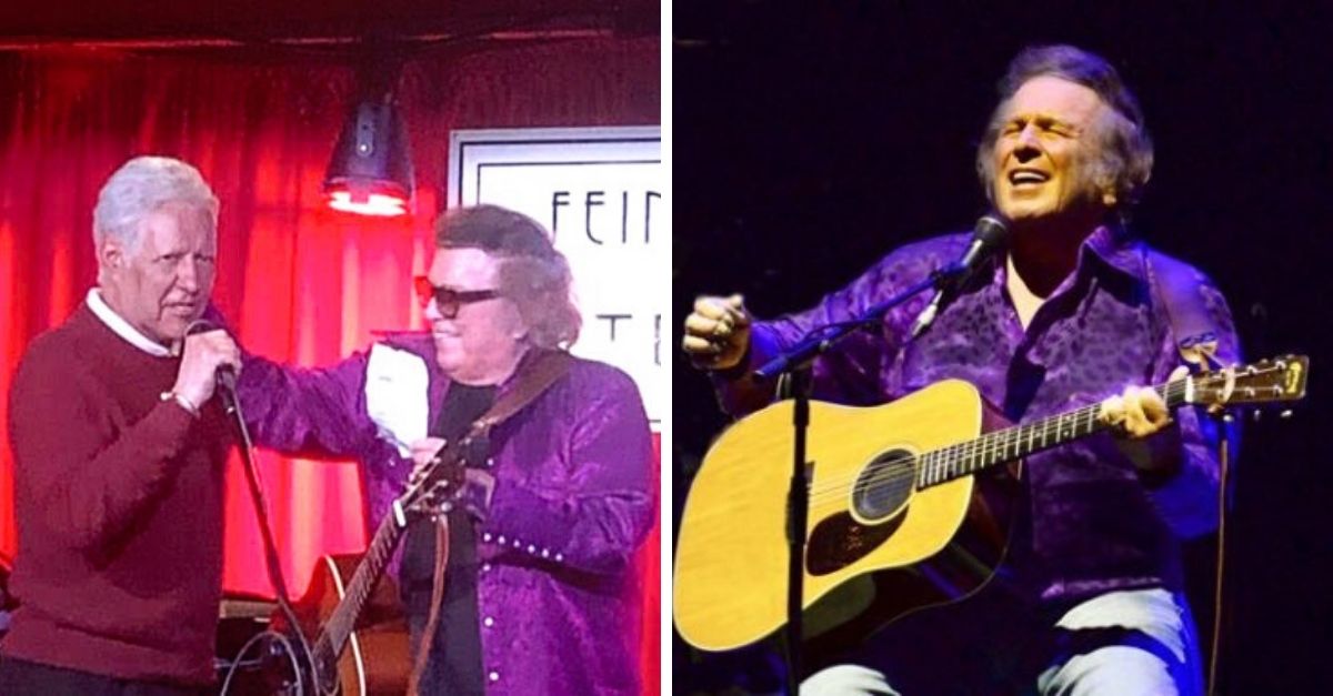Don McLean performed at the Jeopardy Christmas party