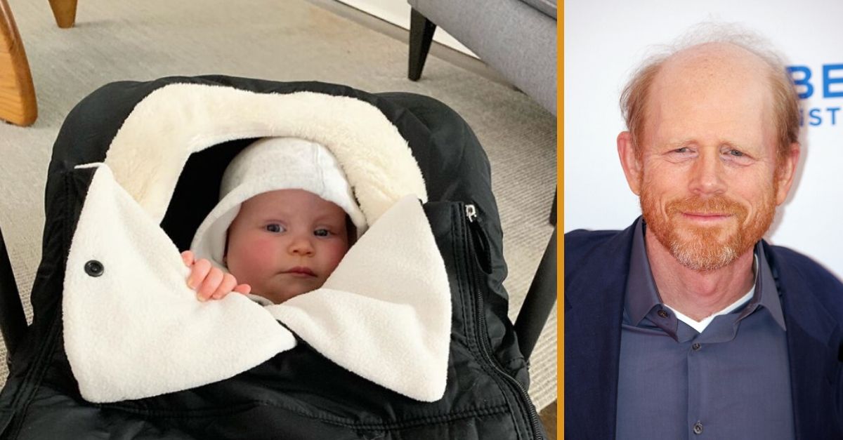 Ron Howard is a proud grandfather as his son shares baby photos