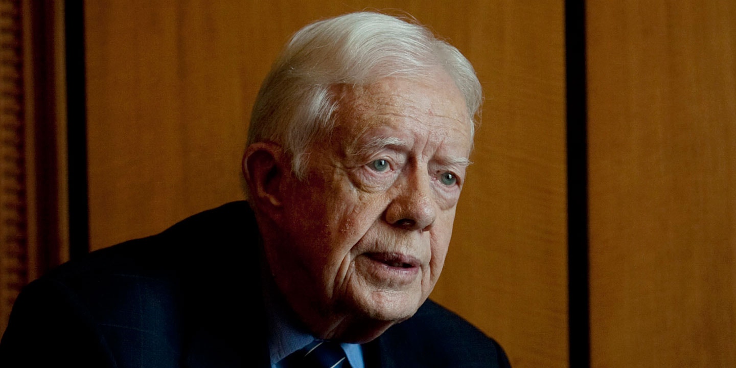 jimmy carter in hospital for UTI