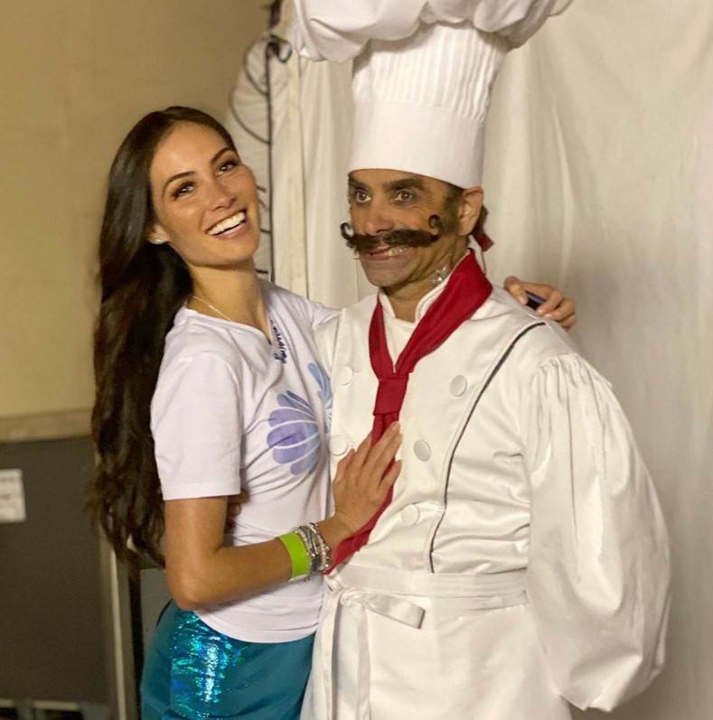 john stamos caitlin mchugh the little mermaid live chef louis