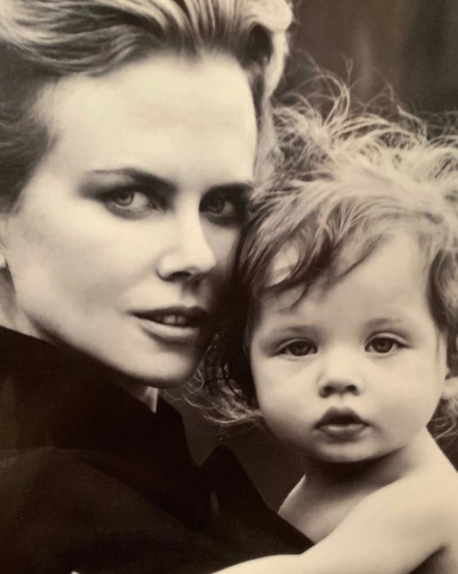 nicole kidman young faith throwback photo