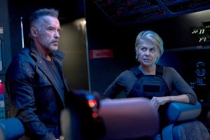Arnold Schwarzenegger and Linda Hamilton are part of a strong team behind Terminator: Dark Fate