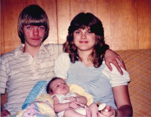 Billy Wayne, Anna Smith, and their son Daniel