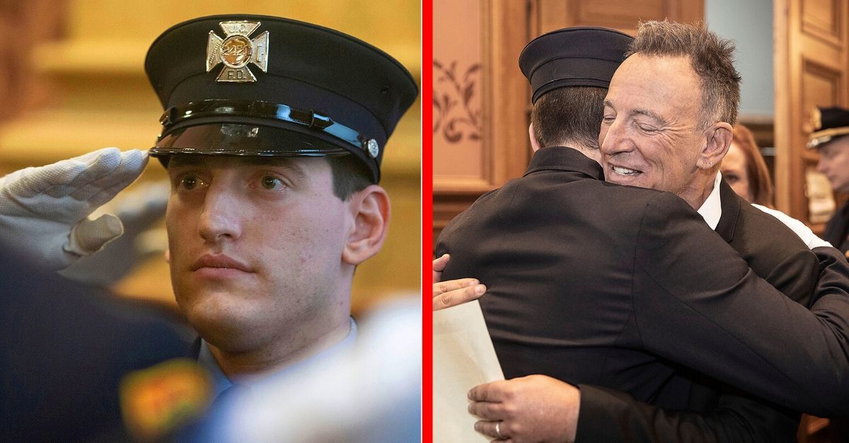 Bruce Springsteen's Youngest Son Has Been Sworn In As A New Jersey Firefighter