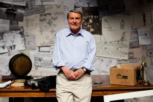Jim Lehrer in 2013. The member of the PBS staff would serve as an anchor and presidential debate moderator