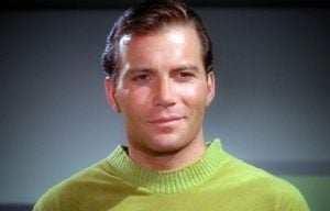 William Shatner as Captain James T. Kirk