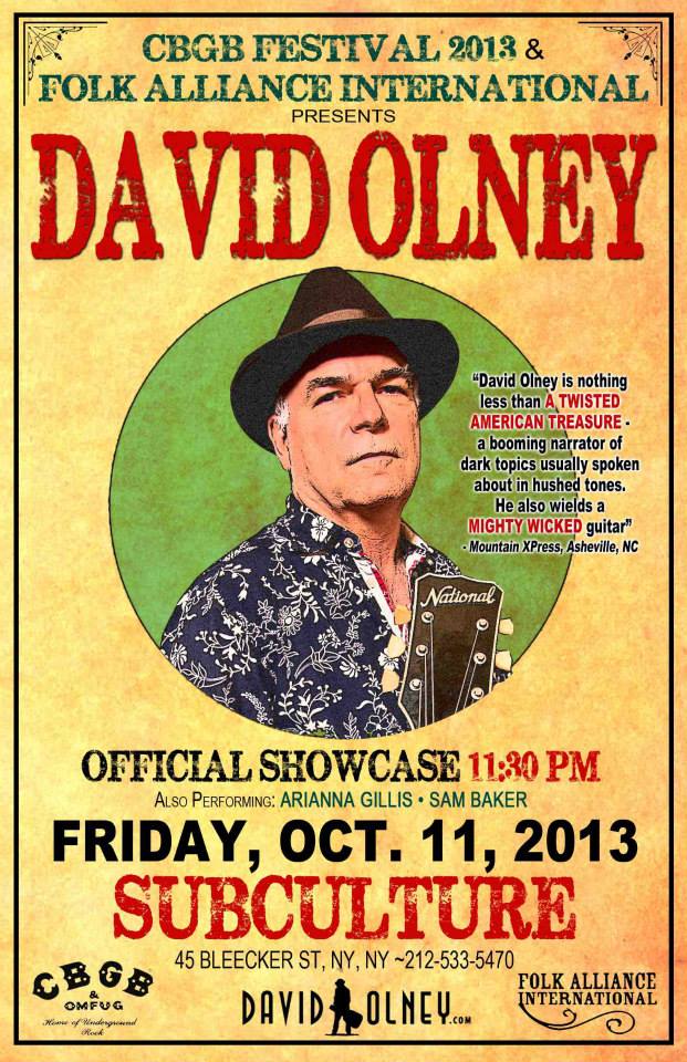 old david olney poster 