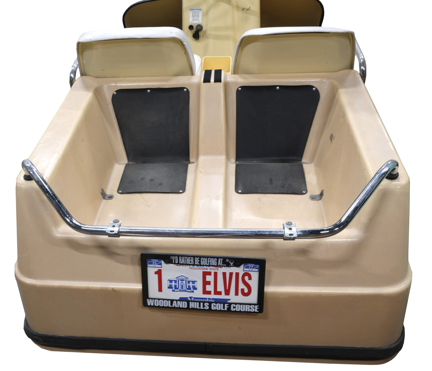 elvis presley golf cart license plate 