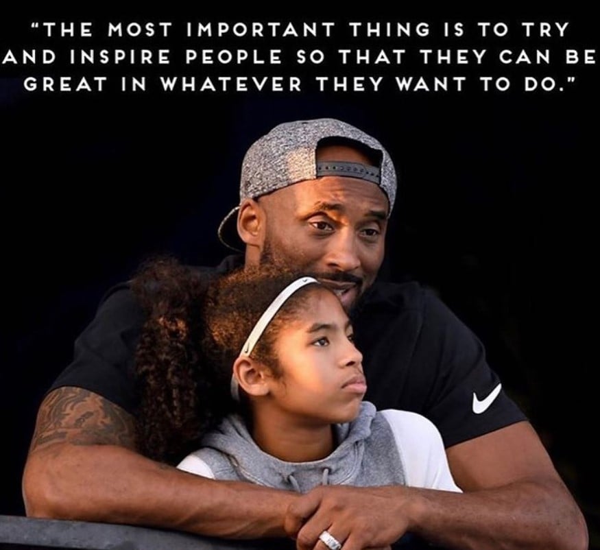 kobe bryant daughter quote 