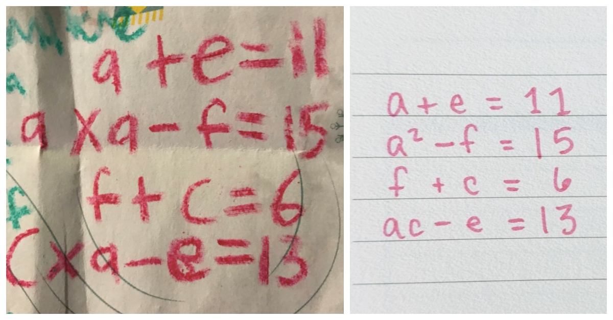 Can You Solve This 9-Year-Old's Tricky Math Problem_