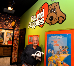 Mike Bowling, creator of Pound Puppies, sold the Brand to Hasbro in 2011. But even today he wants everyone to pursue their dreams, and if it involves adopting a puppy, why not a Pound Puppy to start off