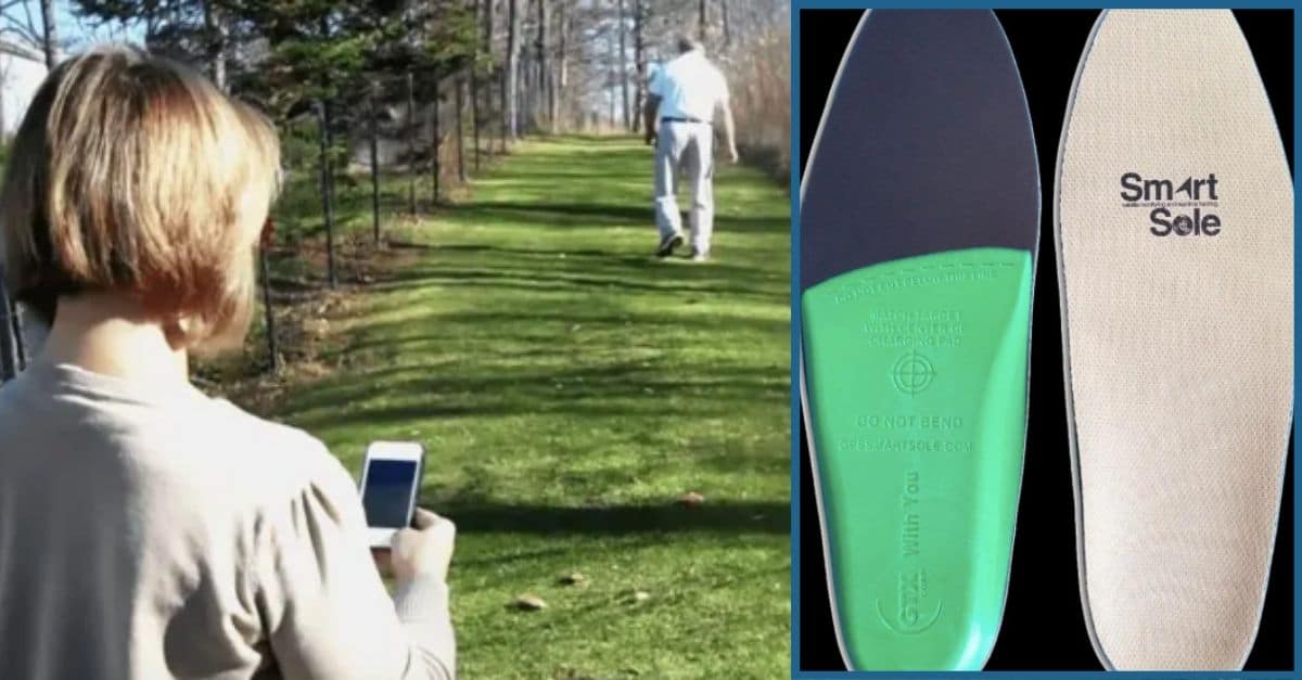 Shoes With GPS Insole Allows You To Track Loved Ones With Alzheimer's Or Dementia