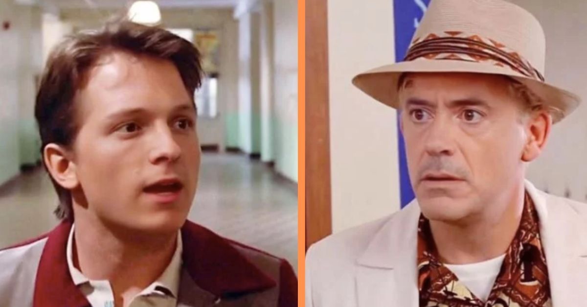 This 'Back To The Future' Deepfake With Robert Downey Jr. And Tom Holland Is Incredibly Believable