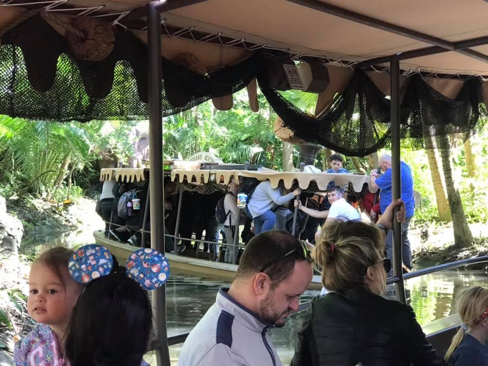 jungle cruise boat sinks