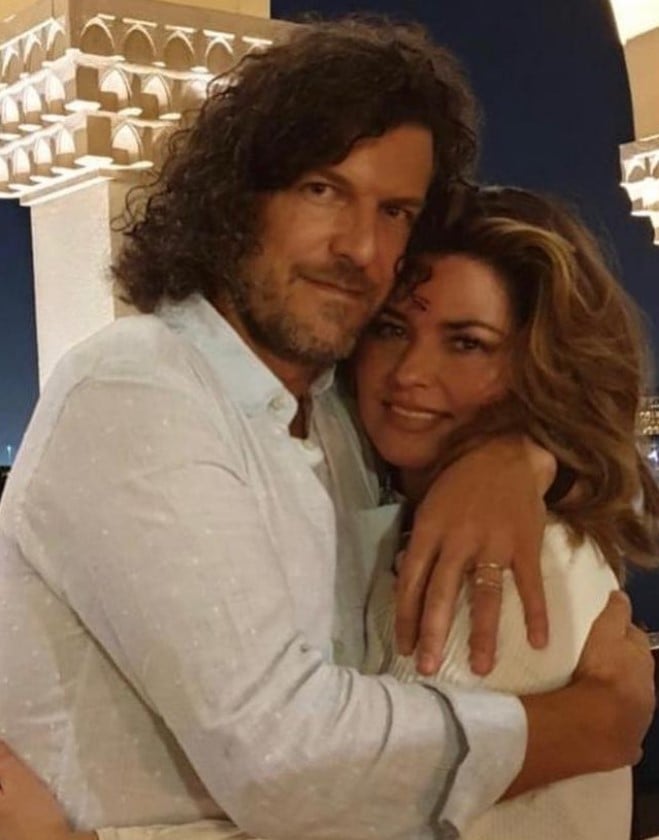 shania twain and husband Frédéric Thiébaud