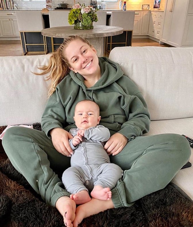 shawn johnson and baby drew