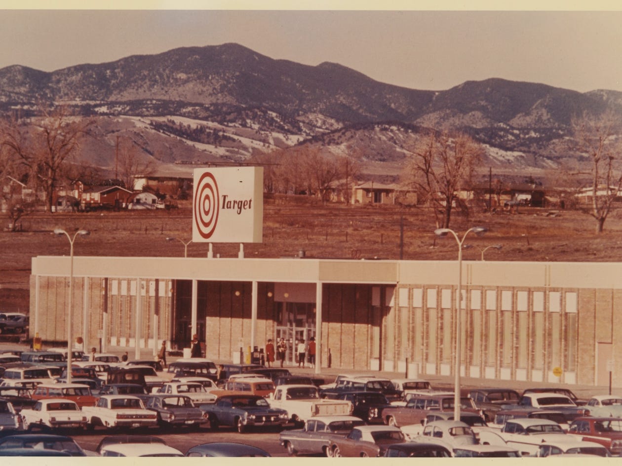 one of the first target stores