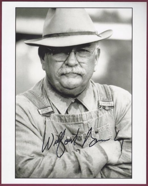 wilford brimley signed