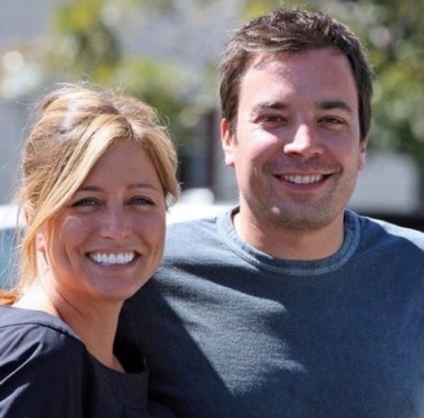 Jimmy Fallon and wife Nancy Juvonen