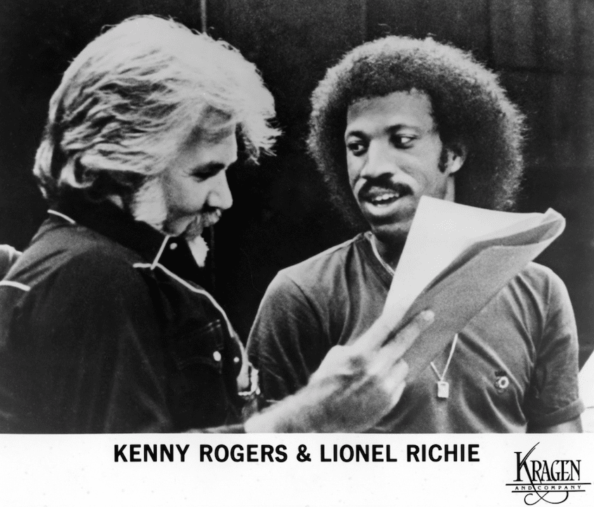 how lionel richie and kenny rogers became best friends