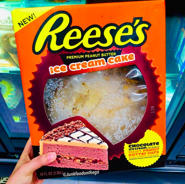 Reese's Ice Cream Cake From Walmart