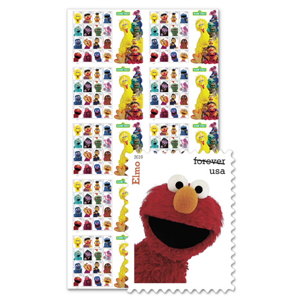 sesame street stamps 