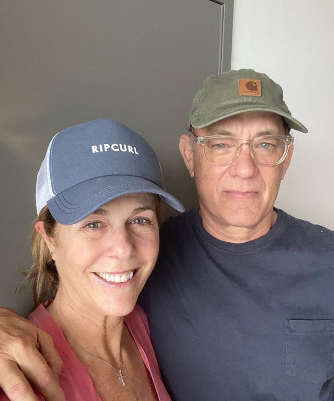 tom hanks rita wilson coronavirus