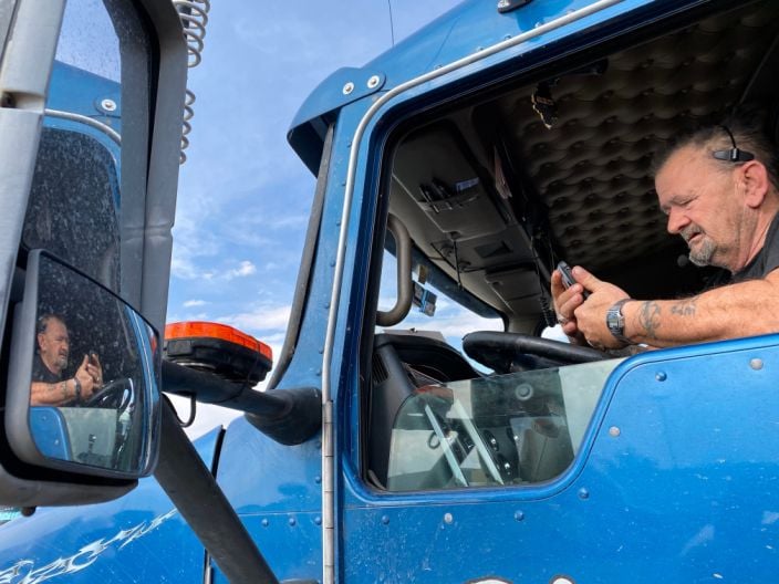 truckers brave the front lines during coronavirus