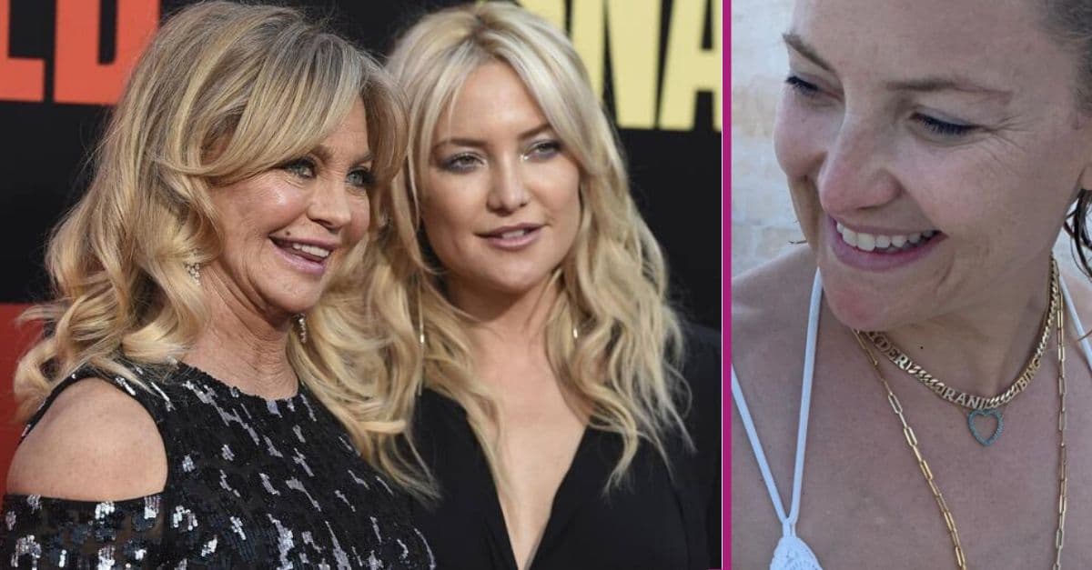 Goldie Hawn Shares Gorgeous Makeup-Free Selfie Of Kate Hudson For 41st Birthday
