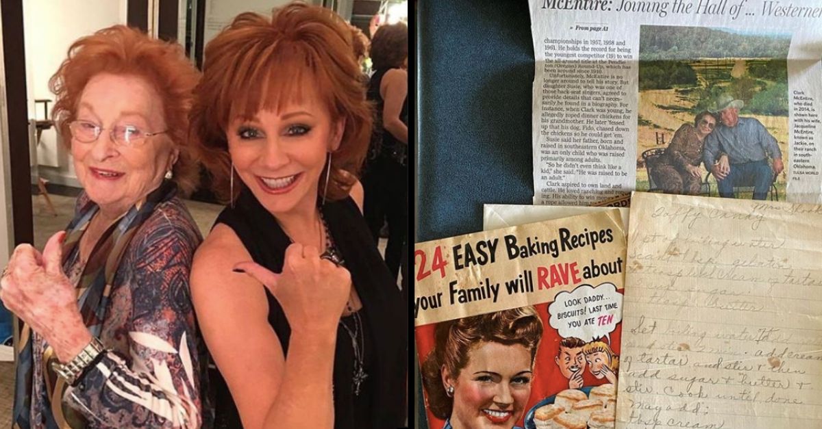 Reba McEntire Finds Nostalgic Items From Her Parents' And Grandparents' Past