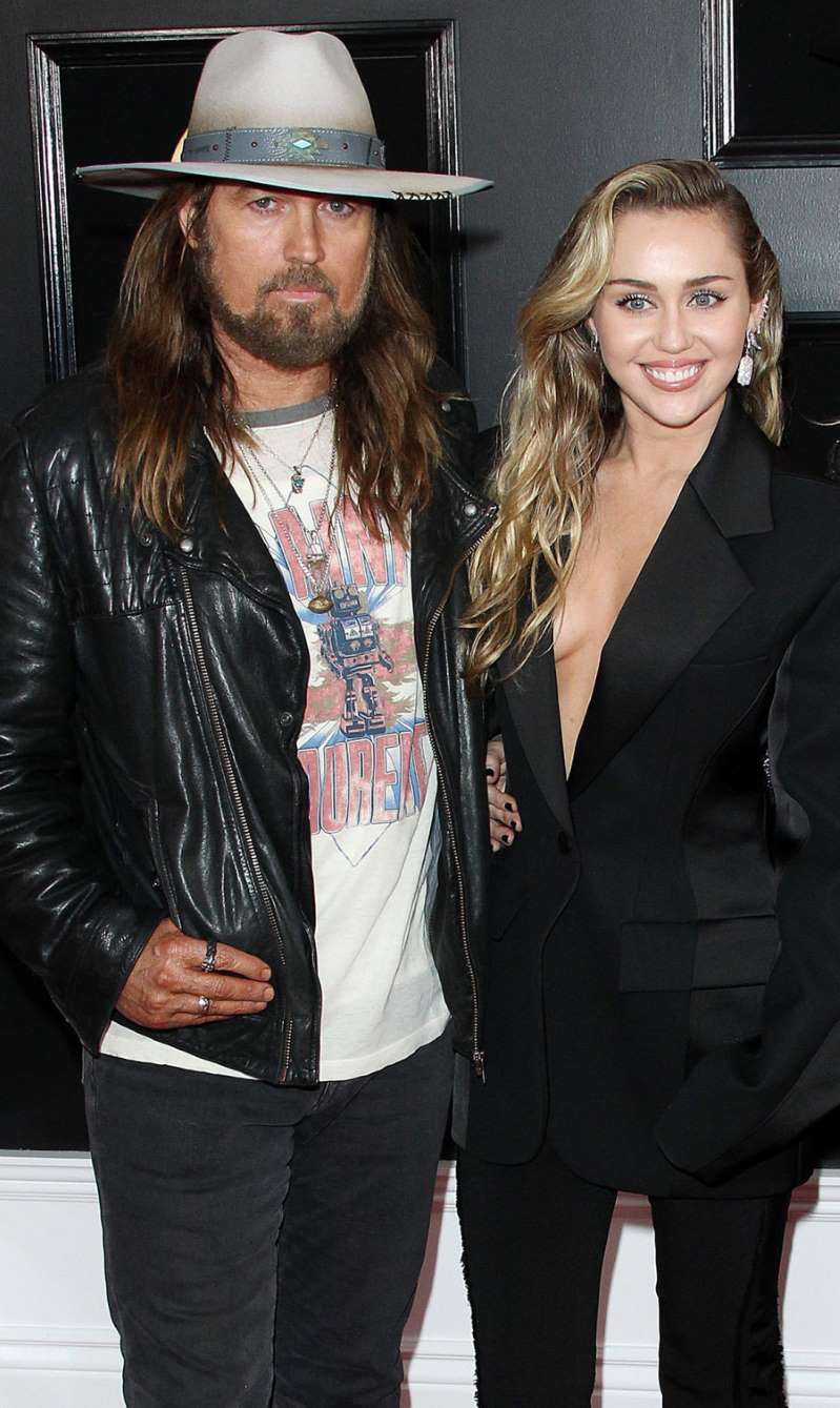 miley cyrus teases billy ray cyrus for not knowing how to use an iphone