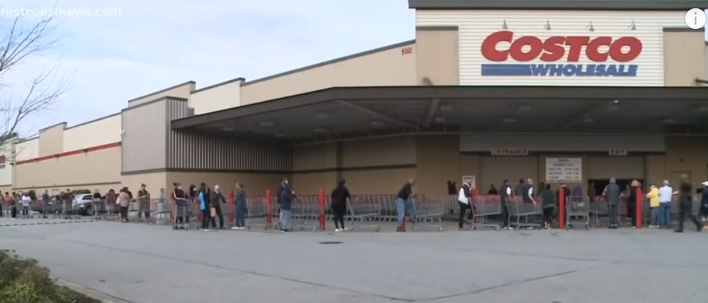 long wait times at costco