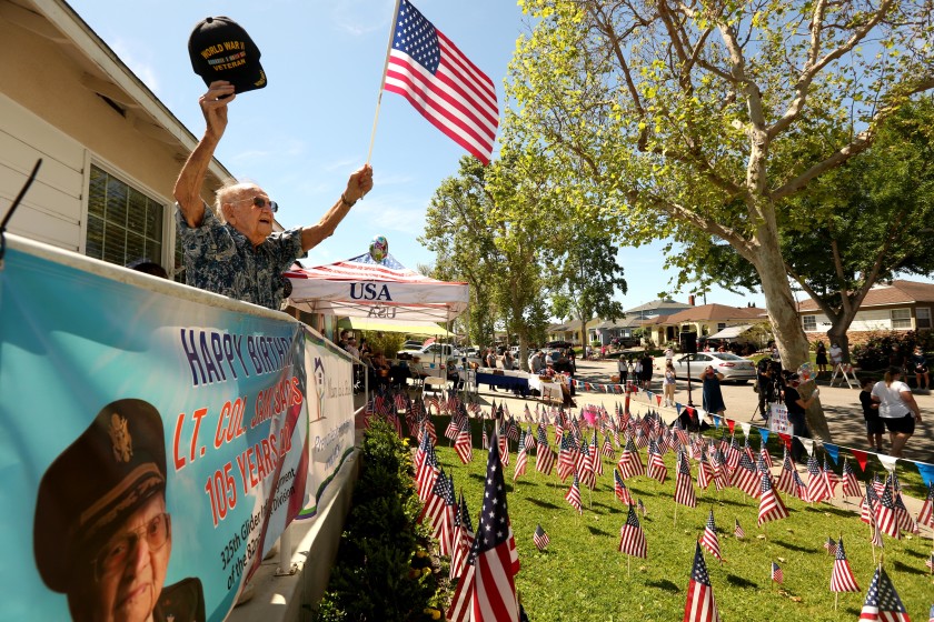 wwii veteran sam sachs gets special birthday honor