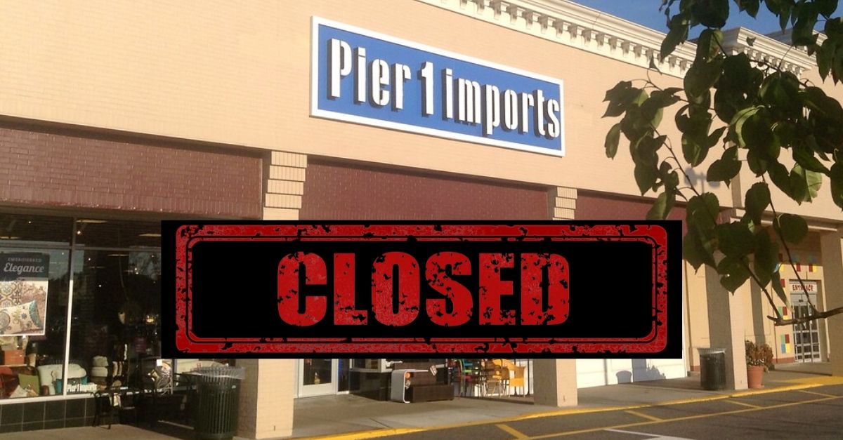 Pier 1 is closing for good