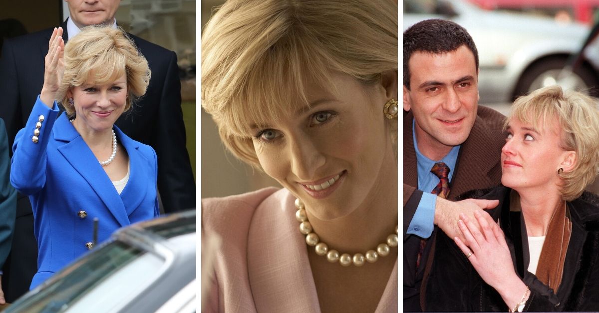 Actresses who played Princess Diana in films over the years